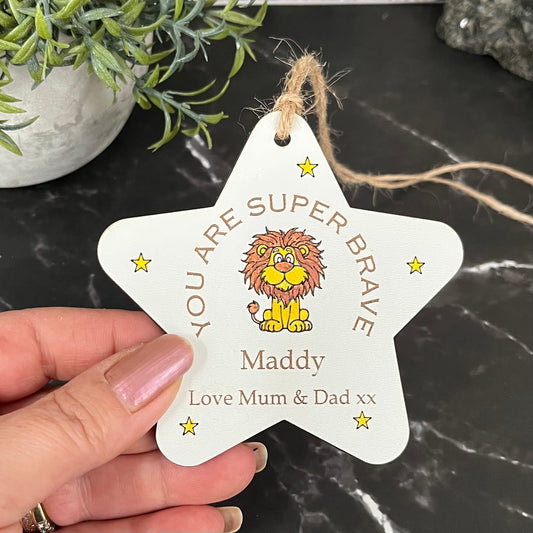 You Are Super Brave Personalised Star