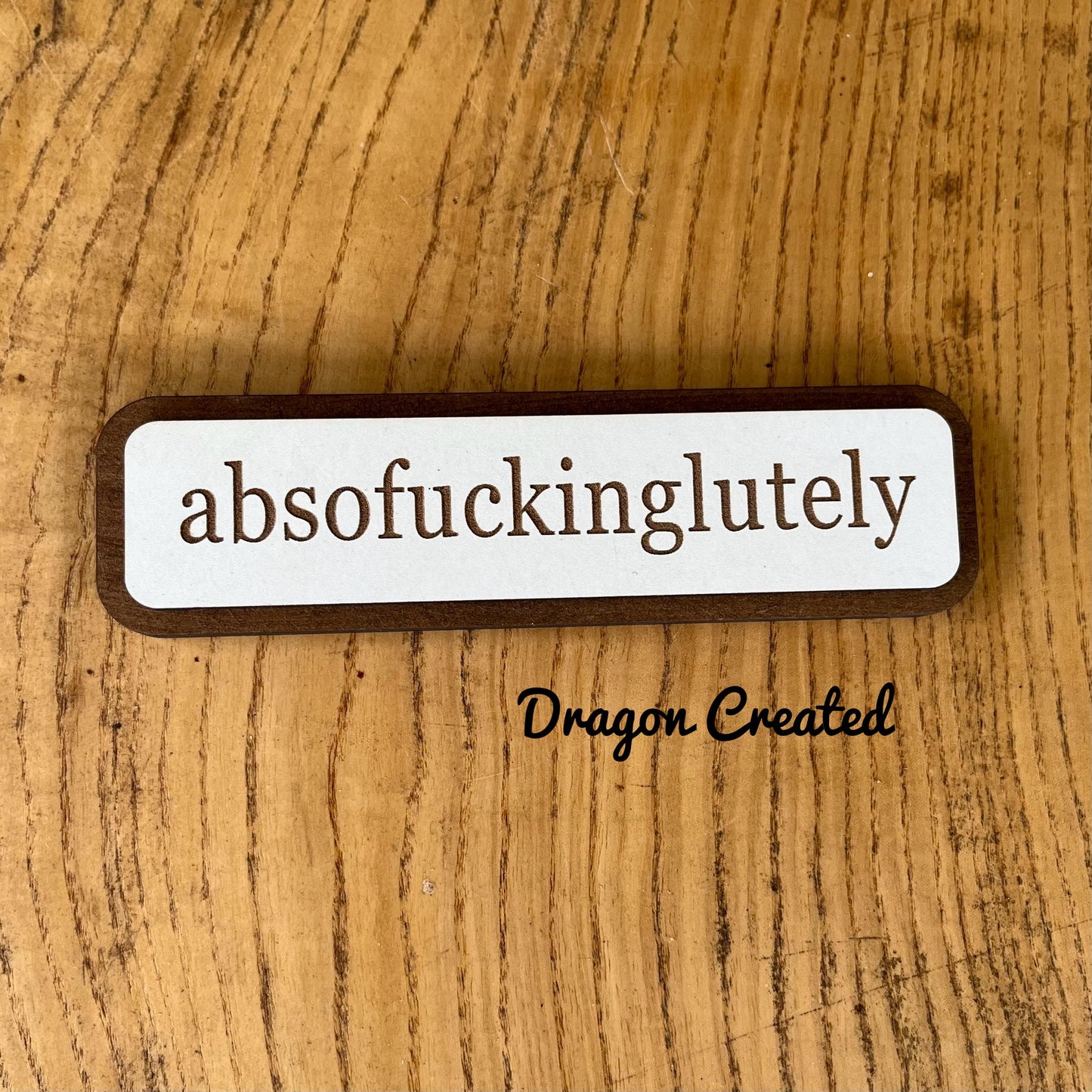 Absofuckinglutely, Funny Wooden Sign, Wooden Plaque, Sex And The City