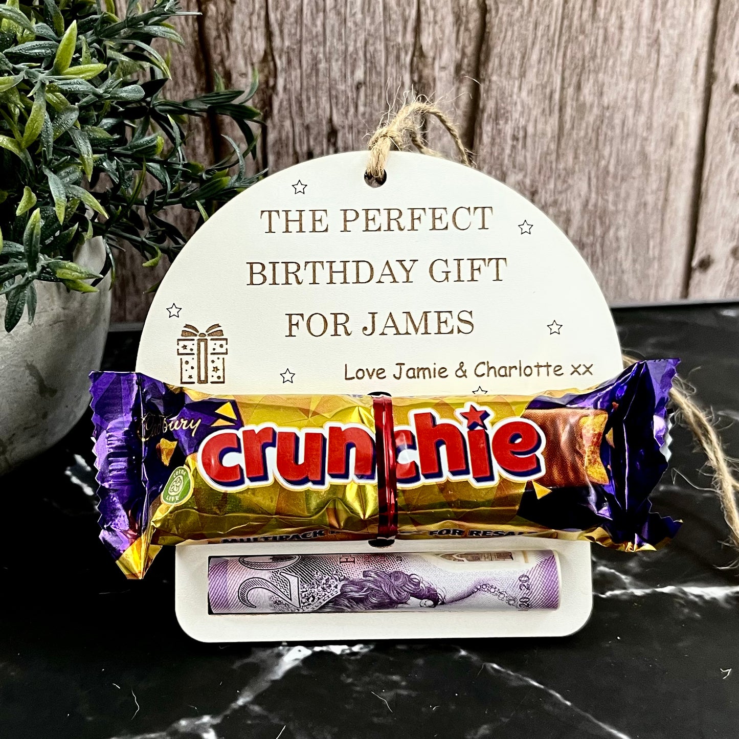Personalised Birthday Chocolate & Money Holder: Cash Envelope, Children’s Gift