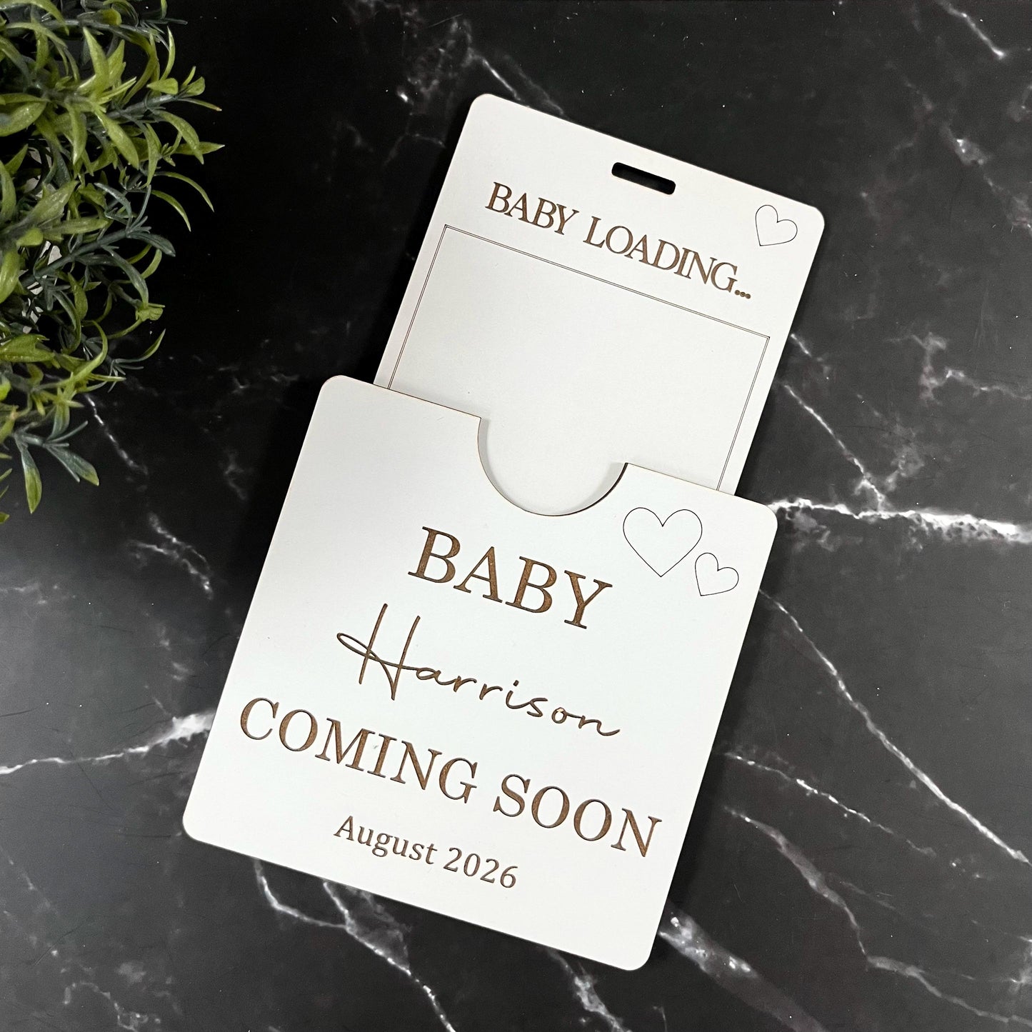 Pregnancy Anoucement, New Baby Photo Box Frame, Baby Scan Photo Frame, Baby Bump Announcement, Pregnancy Ultrasound Gift