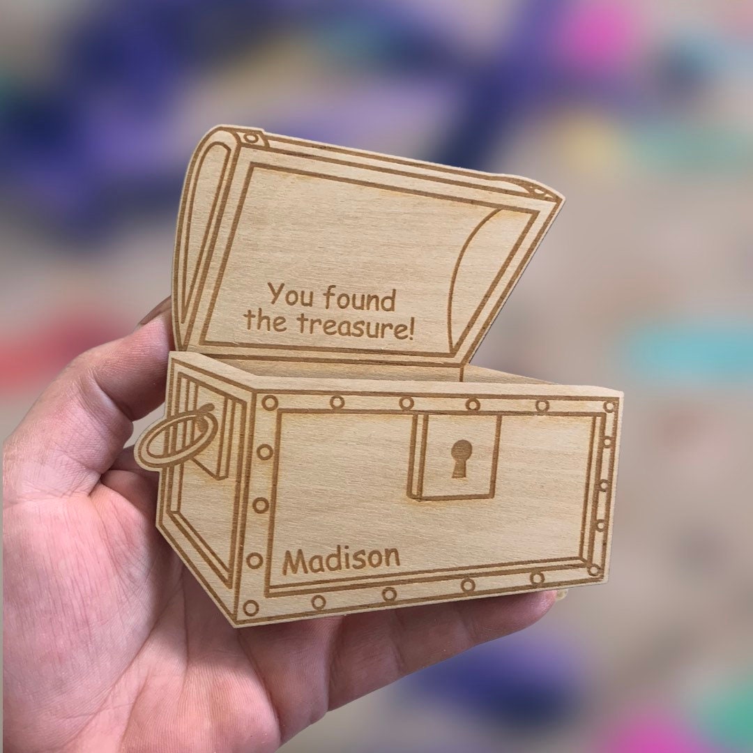 Personalized Birthday Gift Card Holder: Wooden Money Envelope